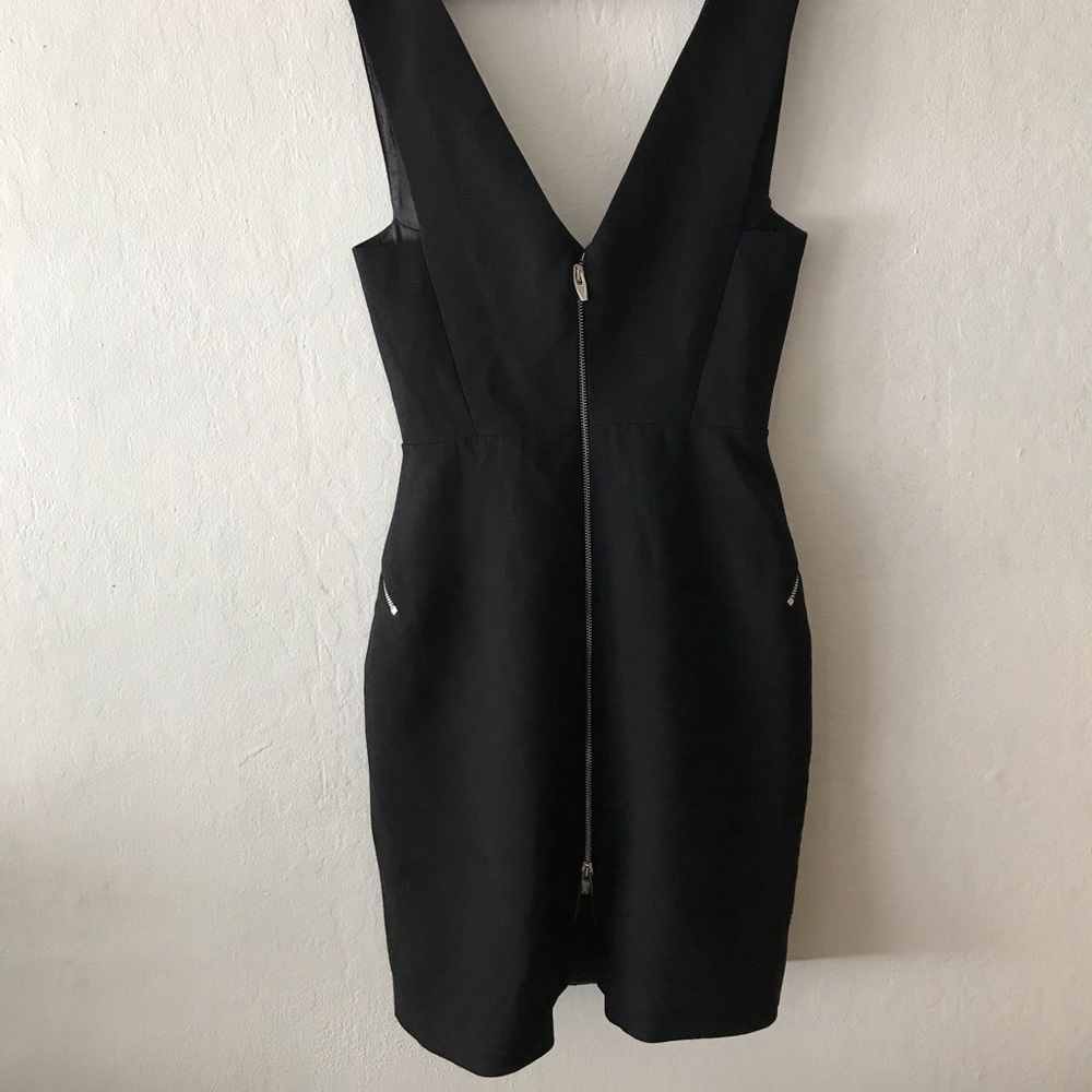 Open Front Black Dress from Zara - Picture 2 of 8
